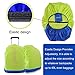 ayamaya Waterproof Backpack Rain Cover (30L-40L), Lightweight Bag Rain Cover Elastic Adjustable Rucksack Raincover Rainproof Dustproof Daypack Cover (Green, 30-40L)