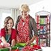 ProPik Hanging Double Sided Wrapping Paper Storage Organizer with Multiple Front and Back Pockets Organize Your Gift Wrap & Gift Bags Bows Ribbons 40