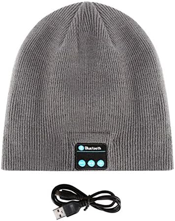 Donna Pierce New Hot Smart Warm Soft Casual Hat Wireless Bluetooth Cap Headphone Headset Speaker Unisex