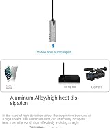 Frefgikty 4K 1080P 60Hz Video Capture Card Type C Game Camera Live Recording view 4