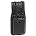 ROCOTACTICAL Basketweave Universal Radio Pouch, Molded Universal Radio Case Two Way Radio Holder for Motorola MT500, MT1000, MTS2000 and Similar
