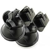 digitsea® 2PCS Suction Mount Tripod Holder for Dash Cam Car DVR Vehicle Camera Video Recorder GS8000 GS8000L LS330W LS430W LS400W GT300W GT550WS Better Than 3M Double-Sided Adhesive