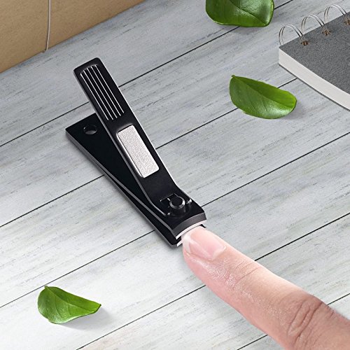 GoBetter Nail Clippers Set, Toenail & Fingernail Clippers, Sharp and Durable Nail Cutter with Zippered Leather Case - Thumbnail 5