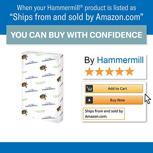 Hammermill Colored Paper, 20 lb Green Printer Paper, 8.5 x 141 Ream