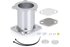 Cenroelon Aluminum EGR Removal Kit Blanking Bypass for 5 Series E60 E61 E61N 520I 525D 530D 535D Delete Kit VR-EGR08