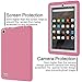 Fire 7 2015 Case, Pandawell Hybrid Heavy Duty Rugged Shockproof Armor Defender Cover Case for Amazon Fire (5th Generation - 2015 release) 7.0 Inch Tablet - Pink