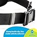 Easy Anywhere Hydration Running Belt - Extra Large Pocket - with 2 Bpa-Free Water Bottles - Fits Large Smartphones, Including iPhone 6 Plus - Bounce Free Running Belt - Extra Pouch for Essentials