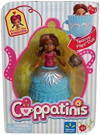 Cuppatinis Exclusive - Cha Cha Chai - Teacup Flips to Doll