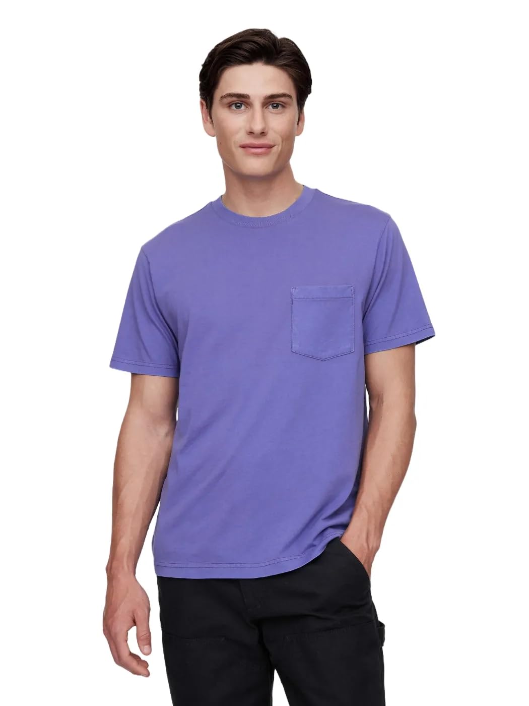GAP Mens Pocket Tee Blue Iris 2 S