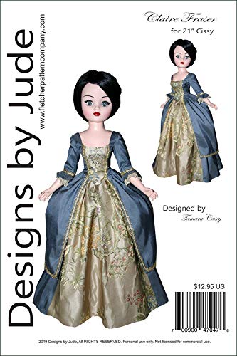 Outlander Claire Fraser Dress Pattern for 21