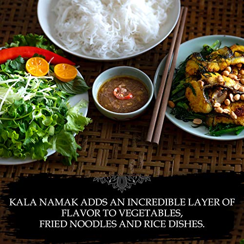 The Spice Lab Kala Namak Black Salt - Indian Himalayan Black Salt - French Jar - Vegan Kala Namak Salt Pure and Natural… - Image 7