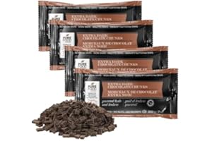 PURE FOOD BY ESTÉE Dairy Free Dark Chocolate Chunks, 7oz (3 Pack) | All Natural | Certified Kosher | Vegan, Gluten-Free, Dairy-Free, Nut-Free | Allergen Friendly Baking Chocolate