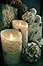 Set of 2 Luminara Birch Bark Flameless Candles: 3.5