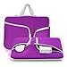 Evershop Zipper Briefcase Handbag Sleeve Bag Cover Case for MacBook Air & PRO 11 inch & Universal Laptop Netbook 11 inch (Purple)