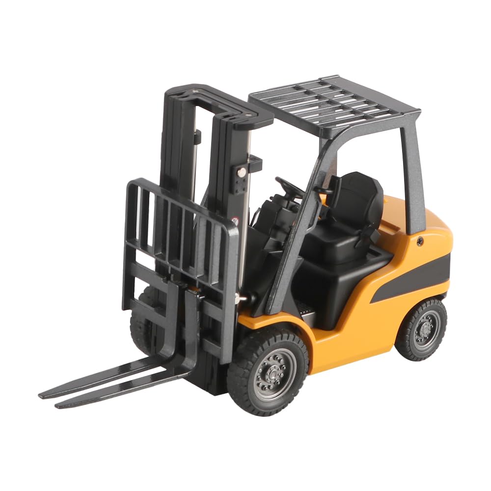 Laroal Forklift Model 1:50 Scale Model Engineering Car Alloy Forklift Truck Vehicle Model