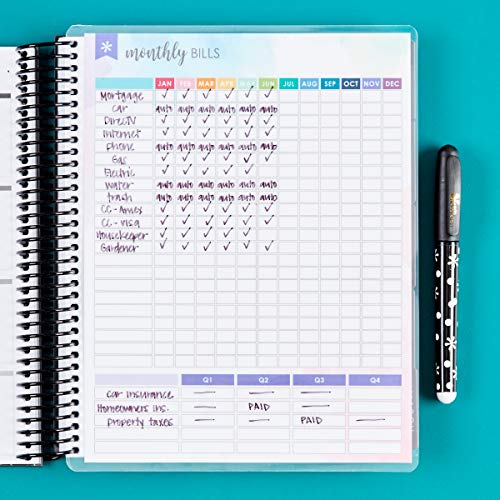 Erin Condren Designer Accessories Snap in Wet Erase Dashboard for