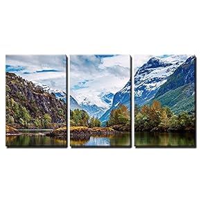 Norway Natural Landscape Wall Decor x3 Panels