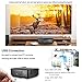Bluetooth Wireless Projector WiFi 4400 Lumens Support 1080P Smart Android Video Projector Zoom LCD LED Home Theater HD Outdoor Movie Airplay HDMI USB RCA VGA AV for Smartphone DVD Game Consoles Laptopthumb 2