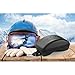 PROHAPI Snow Goggles Case, Semi Hard EVA Ski Goggles Case with Aluminum Bag Strap & High-Performance Proof Zipper - Compact & Lightweight Travel Carrying Snowboard Goggles Bag