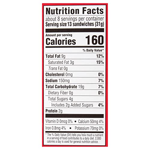 RITZ Bits Cheese Sandwich Crackers, 12 8.8 oz Boxes Pricepulse