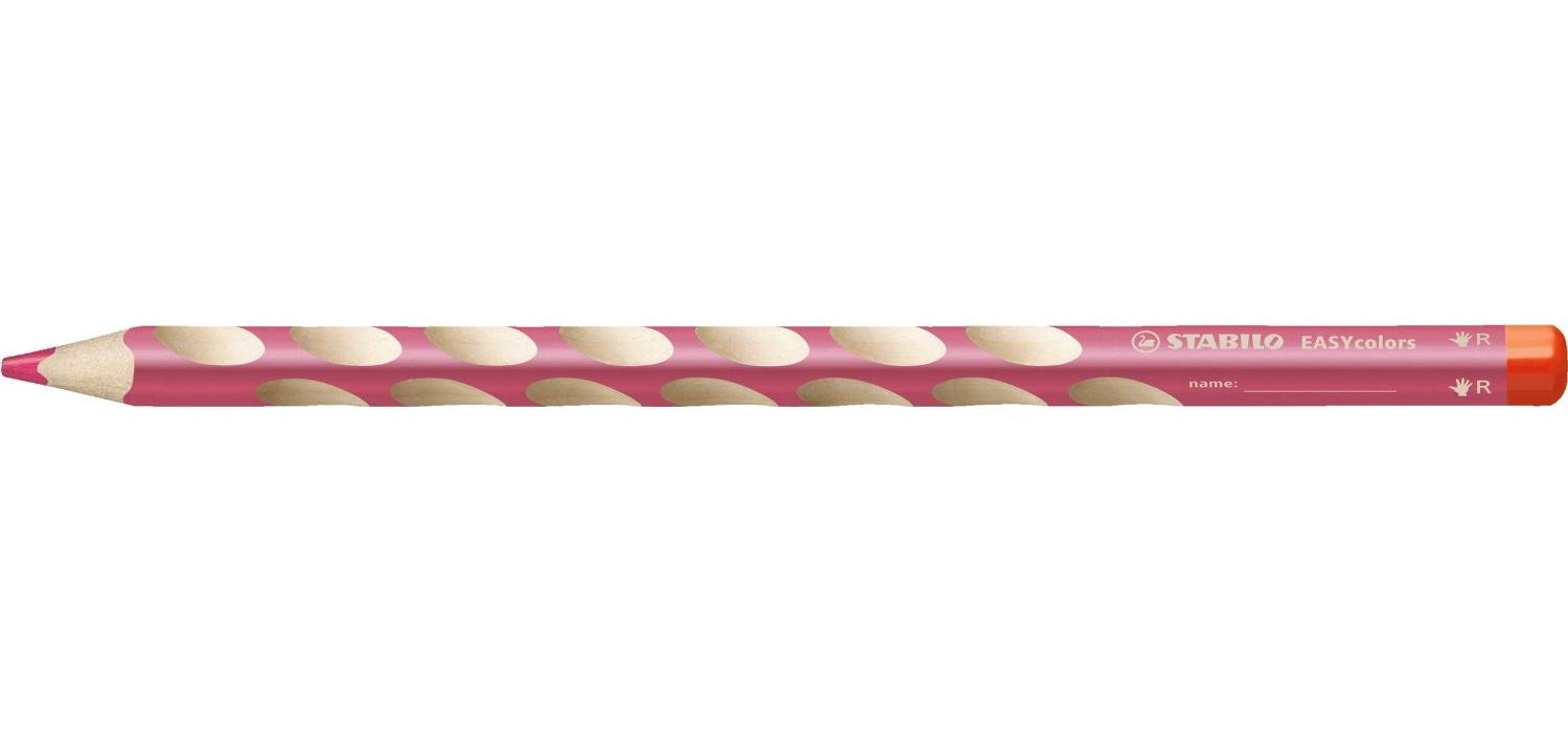 Stabilo EASYcolors Ergonomic Colouring Pencil for Right-Handers Single Pencil Pink — image 1