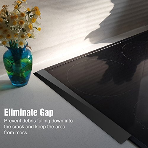 Nuovoware 2Pack Silicone Stove Gap Cover, 25 Inches Kitchen Stove