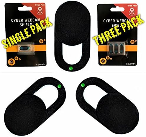 Webcam Cover Slider Set: Premium 3-Pack Ultra Thin Camera Security Cover for Privacy Protection (Sturdy, Easy Slide &amp; Use Webcam Shield for Laptop, Smartphone, iPhone, PC) Great Gifting Idea