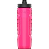 Under Armour 32oz Sideline Squeeze Bottle Hot Pink