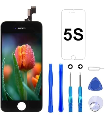 Golf 5 Display Display LCD Touch Screen Digitizer Di Ricambio Per Iphone 5s Se 6 6s 7 8 Compatibile 743158 - Foto 8