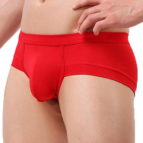 fbR8wawOKPHoYL9 Men's Underwear Brief, Fashion Underpants Knickers Sexy Mens Boxer Briefs Shorts Underwear Pant (Red, XXXL)