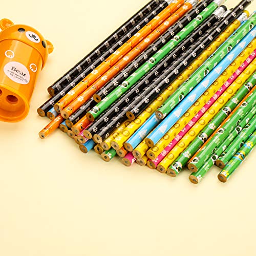 Totem World 120 Novelty Paw Pencils - Durable Wood and High-Quality Lead - Awesome Back-To-School Presents, Classroom Rewards, and Kids Party Favors - Won't Snap or Peel - Popular With Kids - Thumbnail 2
