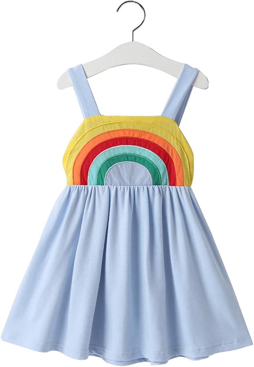 rainbow baby dress