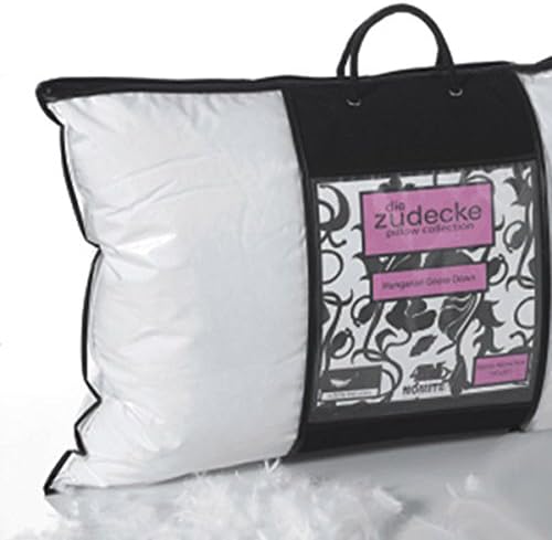 Die ZudeckeHungarian White Goose Feather And Down Extra Deep Filled Firm Pillows, 2 Pack