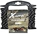X-CORDS Paracord 850 Parachute Cord Made in The USA (Black Diamond Kevlar, 100 FT (Quick Deploy Spool)