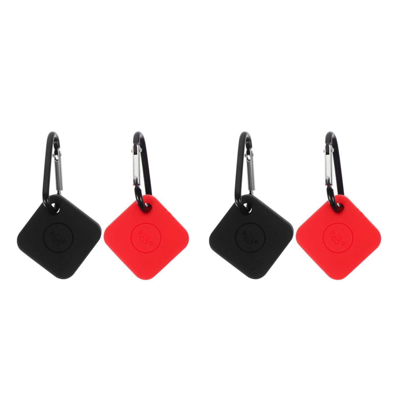 Angoily 4 Pcs Case Tile Case Usa Accessories Shell Item Tile Key Cover with Clips Keychain Intelligent Pro Silicone Cover