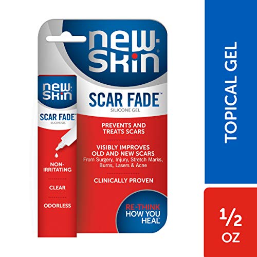 NEW-SKIN SCAR FADE SILICONE GEL TREATMENT FOR NEW AND OLD SCARS, 0.53 OUNCE