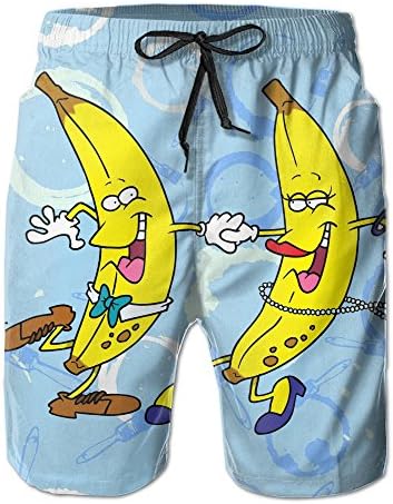 Dgtegd Man Funniest Funny Dancing Bananas Running Shorts