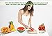 I-Do Gadget - Watermelon Slicer Corer & Server With 5 Free Dessert Forks + Watermelon Popsicle Recipe. Stainless Steel Melon Cutter Knife, Safety Blades, Robust Protective Handle, Kids Friendly