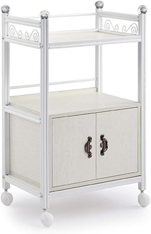 Customers First Kitchen Serving Trolley Kitchen Storage Trolley With Cabinet Unit Organisation Holders For Bedroom Kitchen Bathroom Living Room Office Service Cart With Wheels Trolley With Wine Rack Industrial Scientific No