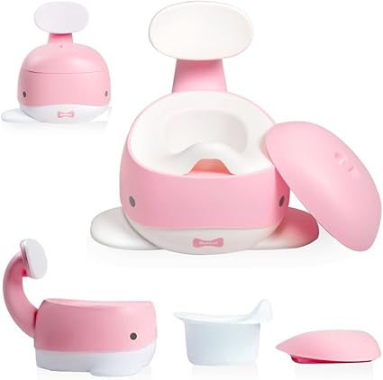 Pot Pour Bebe Baninni En Forme De Baleine Avec Dossier Soft Touch Amazon Fr Bebes Puericulture