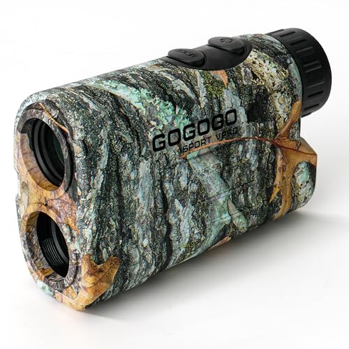 Gogogo Sport Vpro GS03 Golf Rangefinder with Slope Compensation, 1000 Yards Laser Range Finder with Flag Lock, Vibration