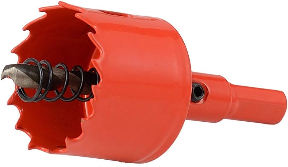 Hole Saw 38 mm, 25 mm Bi-Metal Cutting Depth HSS M 42 Hole Cutter for Cutting Wood Plastic, Drywall, Plasterboard and Soft Metal Sheet - Image 4