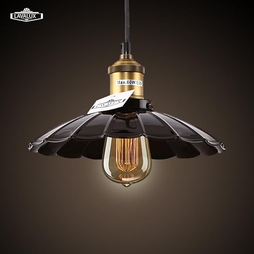 Lavalux Industrial Edison Pendant Lighting Vintage Style Art Deco