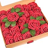 Gooriinet Artificial Flowers 25pcs Real Looking