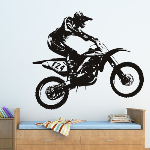 Wall Sticker Wall Art Bikes Autumn Bike Vintage Wall Sticker