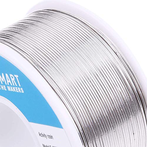 image for SainSmart 0.6mm Solder Wire 63/37 Tin/Lead Sn63Pb37 with Flux Rosin Co