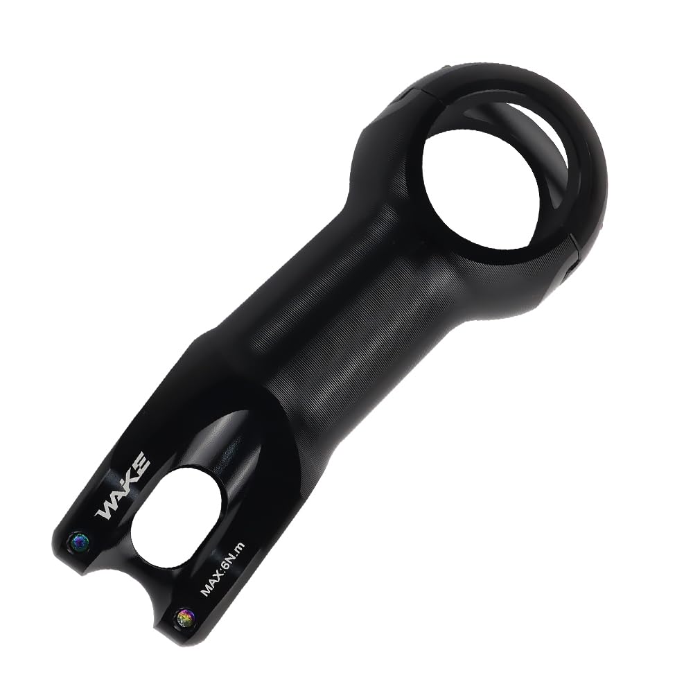 FOMTOR 31.8 Bike Stem 45/60/70/80/90/100/110/120mm MTB Stem Mountain Bike Handlebar Stem, Negative 10 Degree Stem for Mountain Bicycle, Road Bike, MTB, BMX, Cycling (90mm)