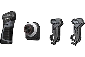 SmallRig MagicFIZ Wireless Follow Focus Two Motor Kit with Handwheel Controller, Wireless Handgrip and Two Receiver Motor, 10