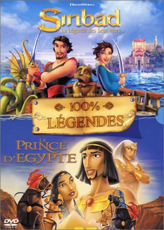 100% Légendes - Coffret - Sinbad, La Légende Des Sept Mers + Le Prince D'egypte