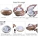 Wingco Cool Mist Air Humidifier - 7 Color LED Lights Changing, 140ml Essential Oil Diffuser Portable Aromatherapy, Waterless Auto Shut-off for Home Office Bedroom Room